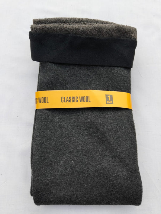 Knee Warmer - Woolen Blend Thermal Leg Warmers - 1 Pair Knee Pad - Unisex Elastic Knee Pads For Men & Women