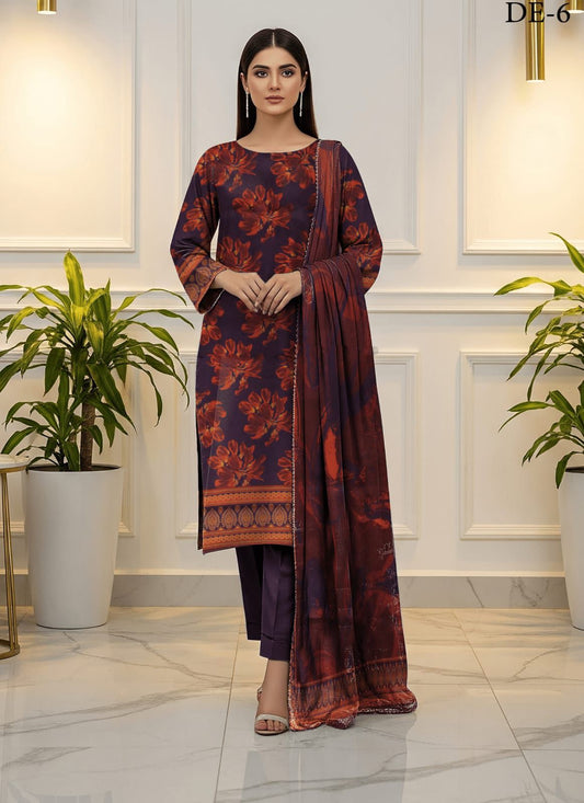 Summer collection 2026. BRAND NAME ORANG PRINTED 3PC STUFF LAWN PRINTED LAWN SHIRT PRINTED LAWN DUPPATTA DYED LAWN TROUSER